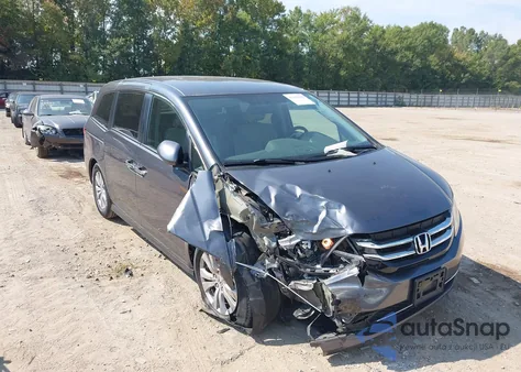 2016 Honda Odyssey Se z USA, uszkodzony, nr VIN 5FNRL5H37GB130430